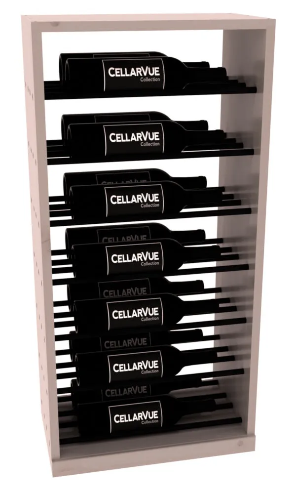 InstaCellar - 17.5" Horizontal Base Display - Black Metal Rods