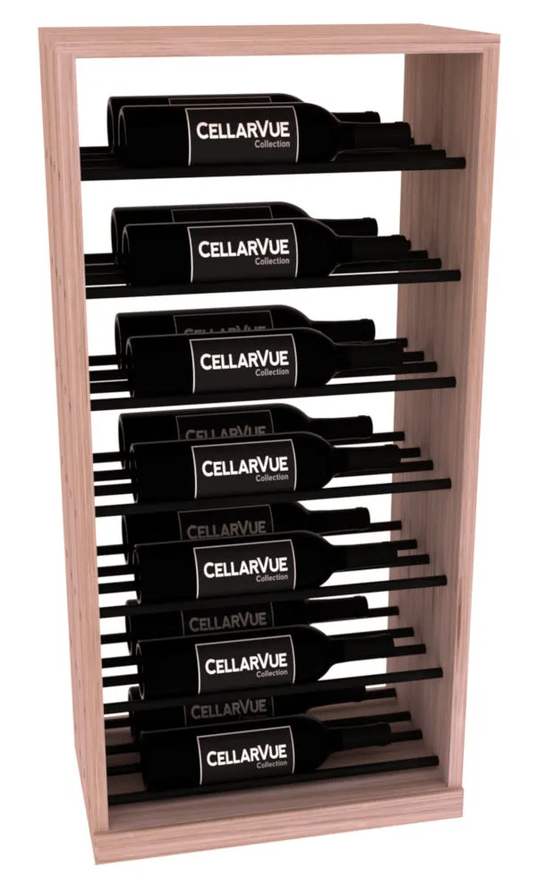 InstaCellar - 17.5" Horizontal Base Display - Black Metal Rods