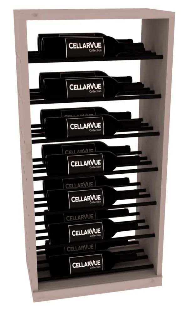 InstaCellar - 17.5" Horizontal Base Display - Black Metal Rods