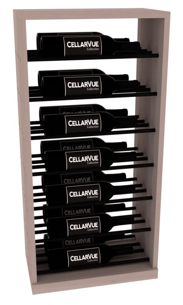 InstaCellar - 17.5" Horizontal Base Display - Black Metal Rods