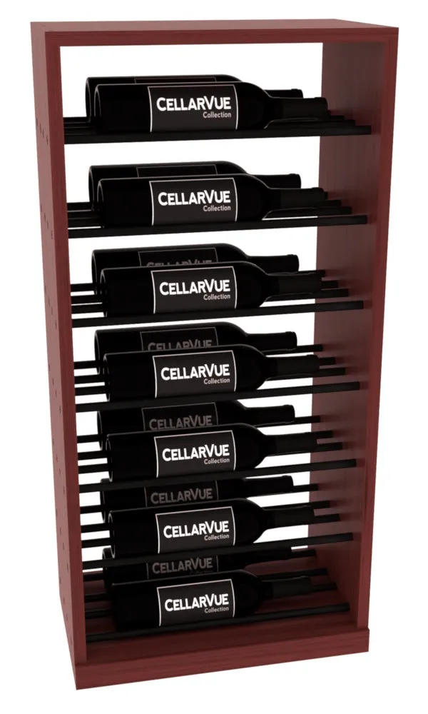 InstaCellar - 17.5" Horizontal Base Display - Black Metal Rods