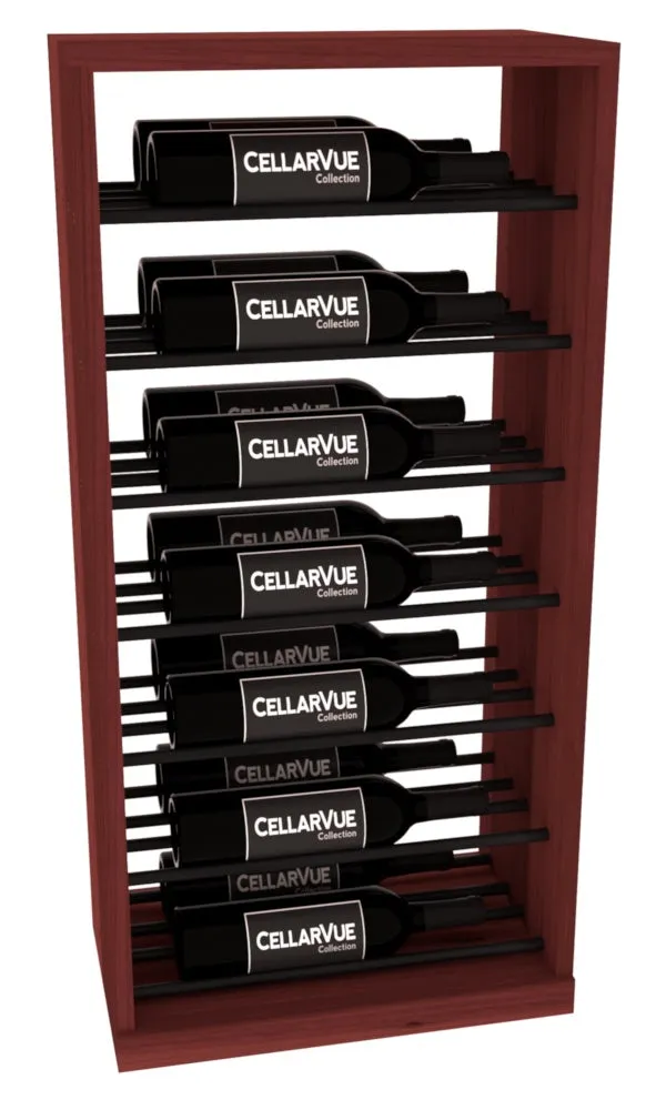 InstaCellar - 17.5" Horizontal Base Display - Black Metal Rods