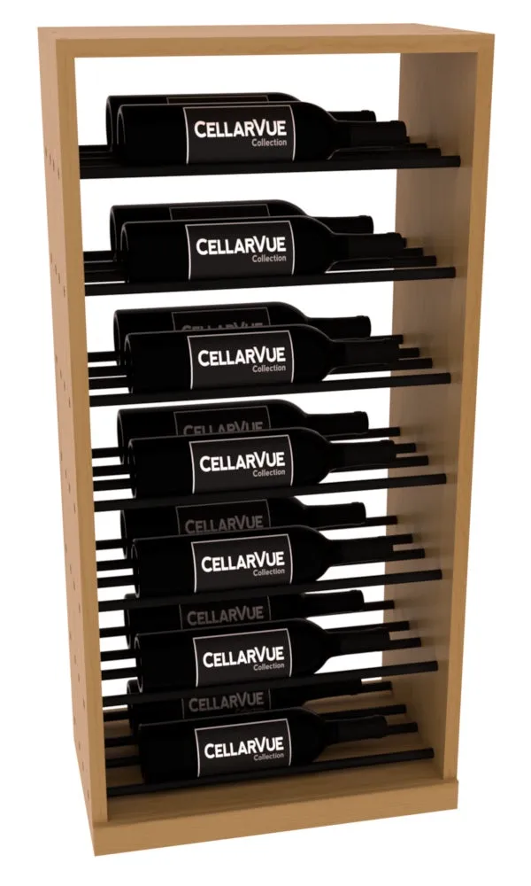 InstaCellar - 17.5" Horizontal Base Display - Black Metal Rods