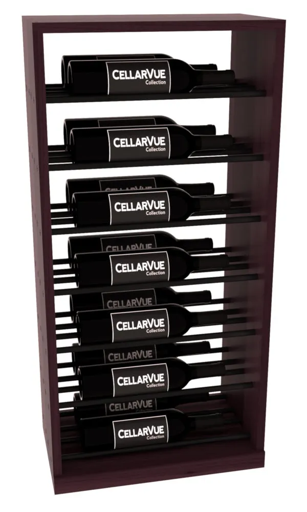 InstaCellar - 17.5" Horizontal Base Display - Black Metal Rods