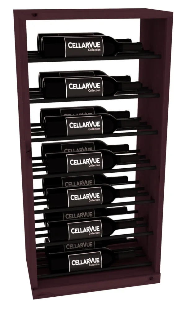 InstaCellar - 17.5" Horizontal Base Display - Black Metal Rods