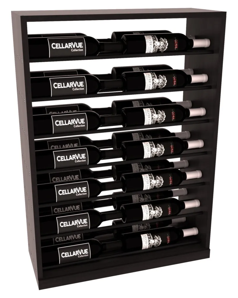 InstaCellar - 26" Horizontal Base Display - Black Metal Rods