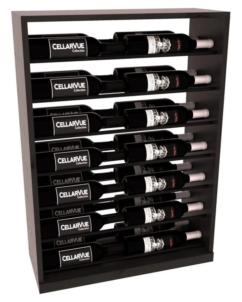 InstaCellar - 26" Horizontal Base Display - Black Metal Rods