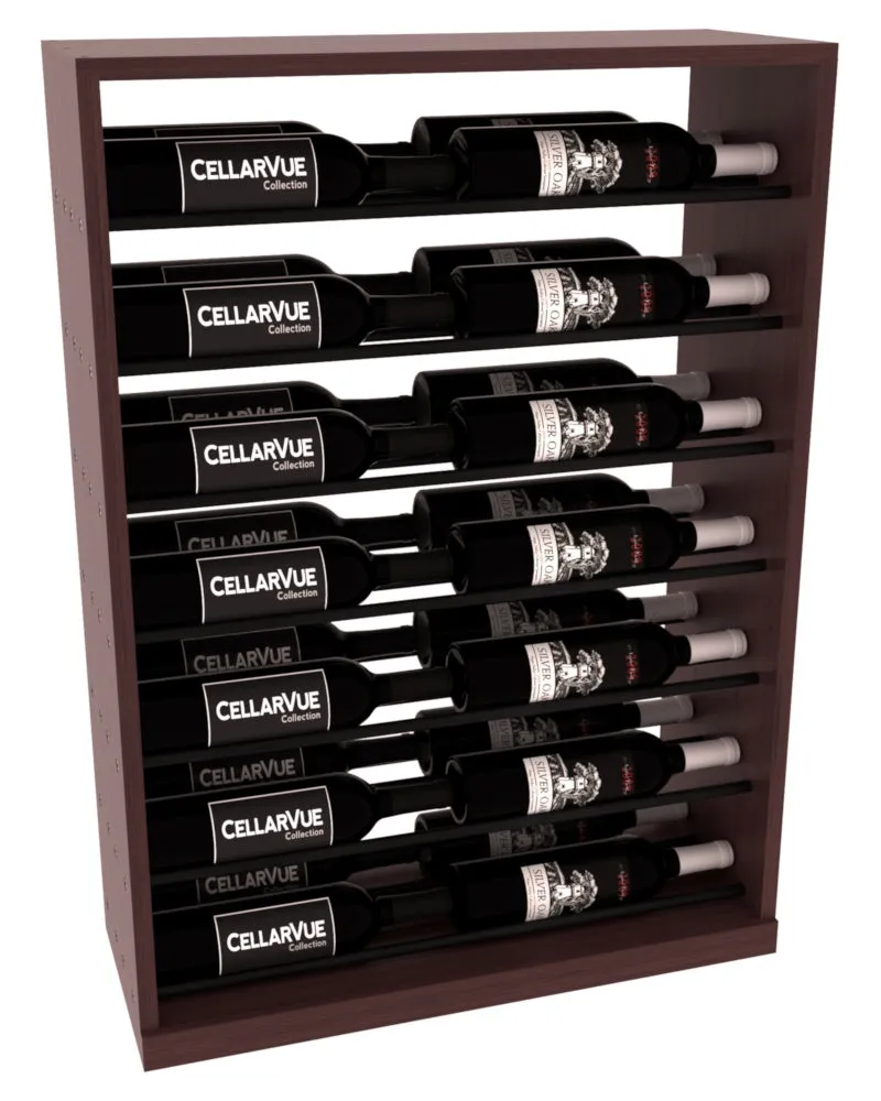 InstaCellar - 26" Horizontal Base Display - Black Metal Rods