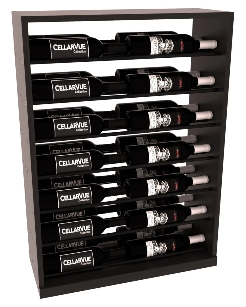 InstaCellar - 26" Horizontal Base Display - Black Metal Rods