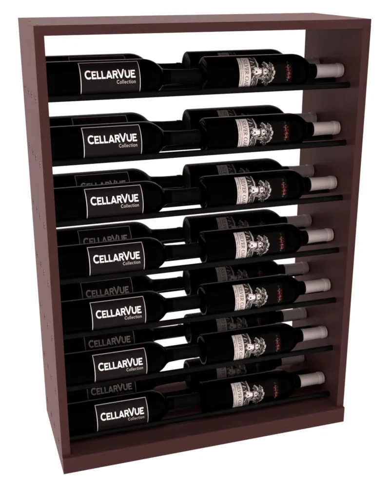 InstaCellar - 26" Horizontal Base Display - Black Metal Rods