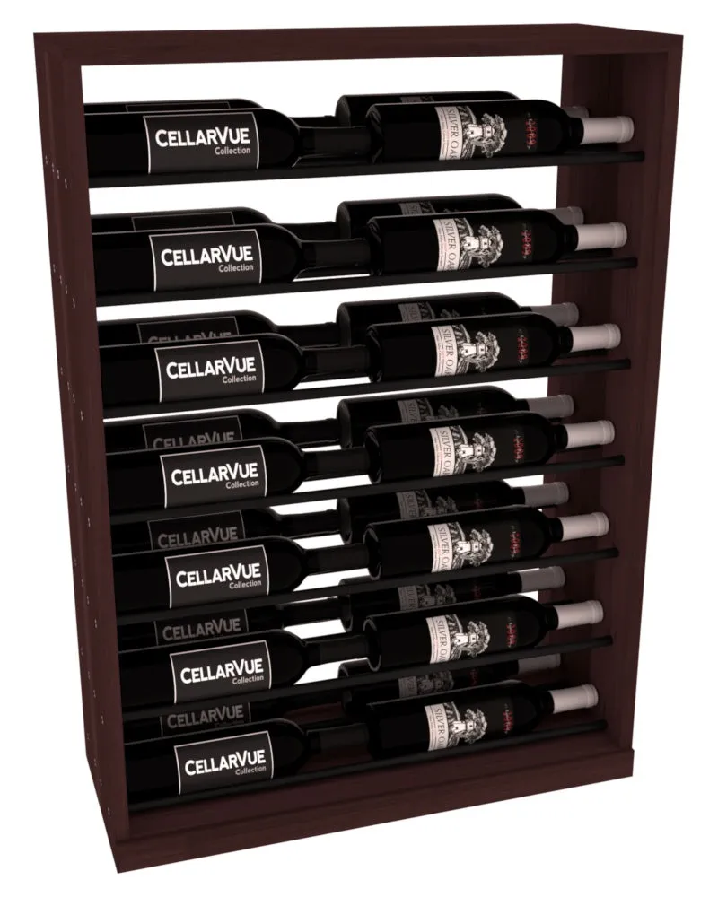InstaCellar - 26" Horizontal Base Display - Black Metal Rods
