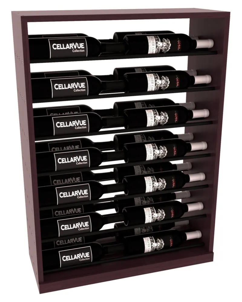 InstaCellar - 26" Horizontal Base Display - Black Metal Rods