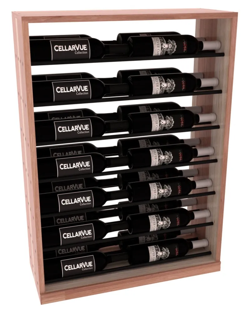 InstaCellar - 26" Horizontal Base Display - Black Metal Rods