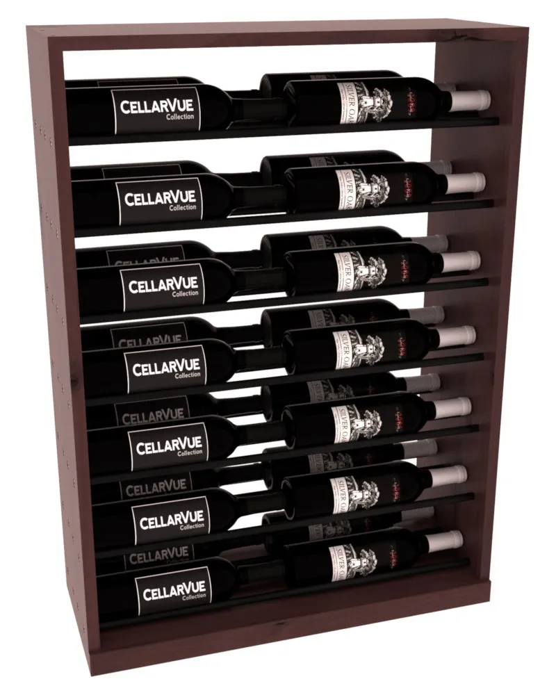 InstaCellar - 26" Horizontal Base Display - Black Metal Rods