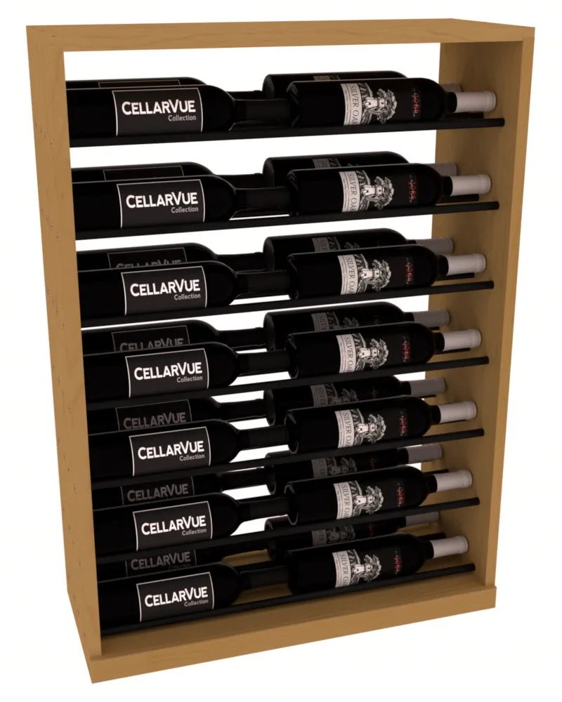 InstaCellar - 26" Horizontal Base Display - Black Metal Rods