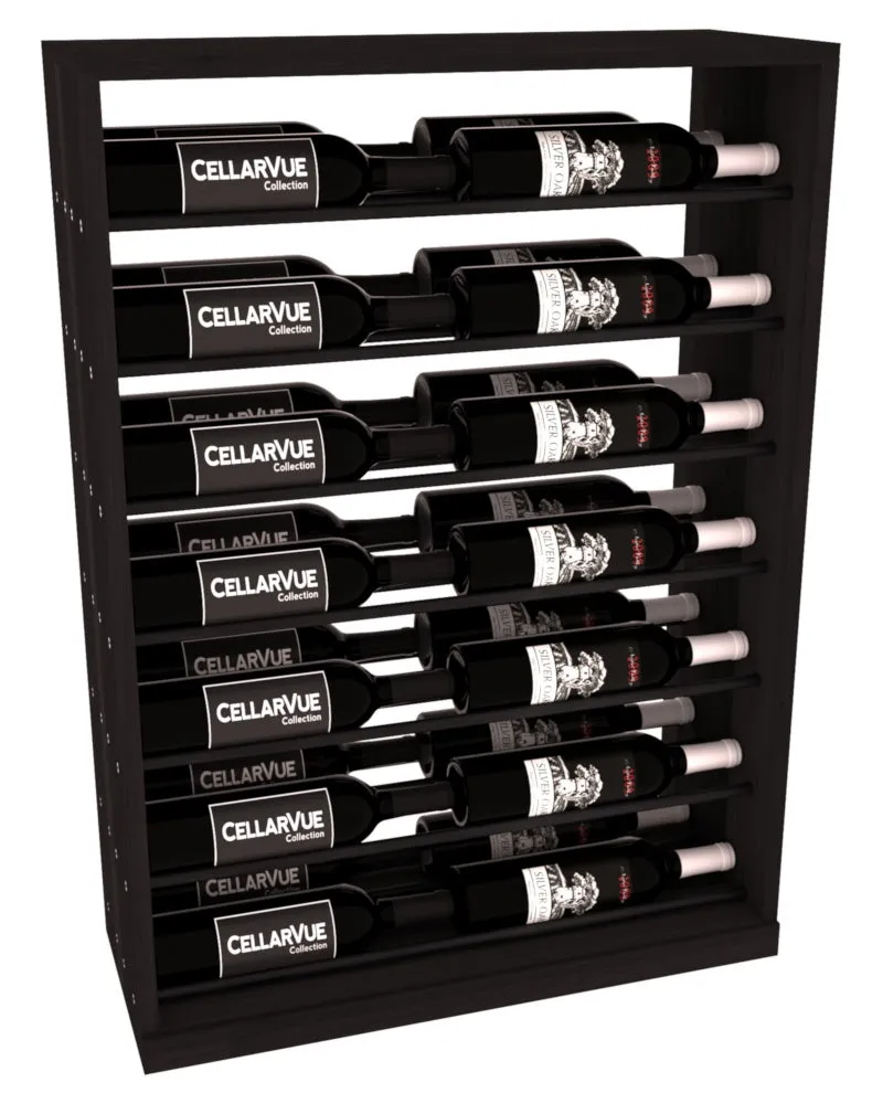InstaCellar - 26" Horizontal Base Display - Black Metal Rods