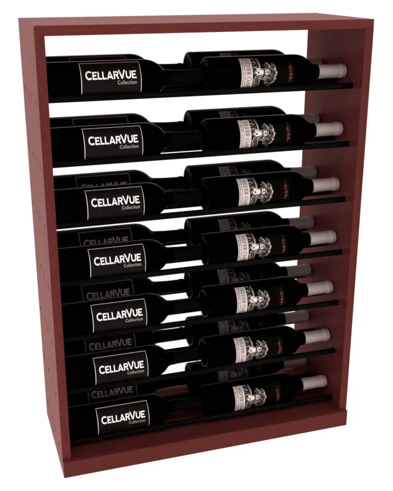 InstaCellar - 26" Horizontal Base Display - Black Metal Rods