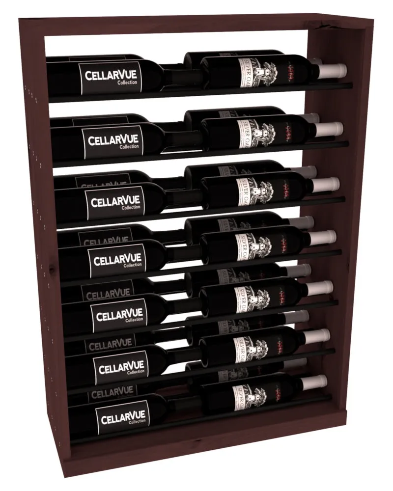 InstaCellar - 26" Horizontal Base Display - Black Metal Rods