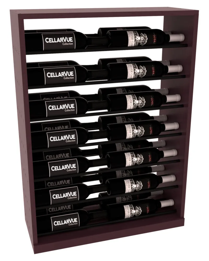 InstaCellar - 26" Horizontal Base Display - Black Metal Rods