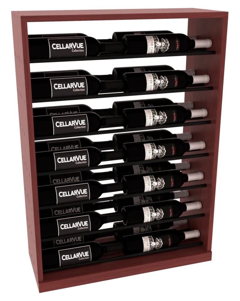 InstaCellar - 26" Horizontal Base Display - Black Metal Rods