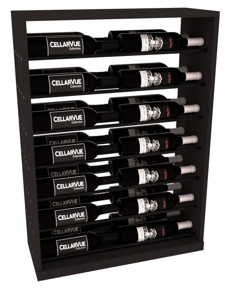 InstaCellar - 26" Horizontal Base Display - Black Metal Rods