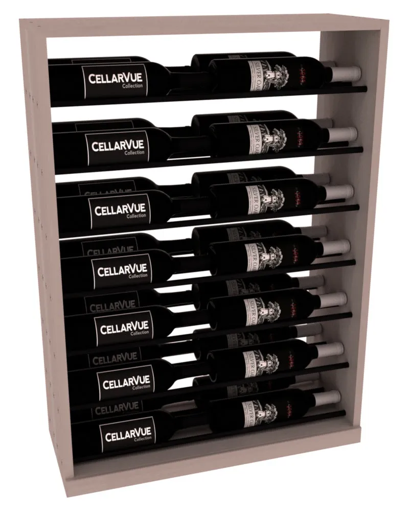 InstaCellar - 26" Horizontal Base Display - Black Metal Rods