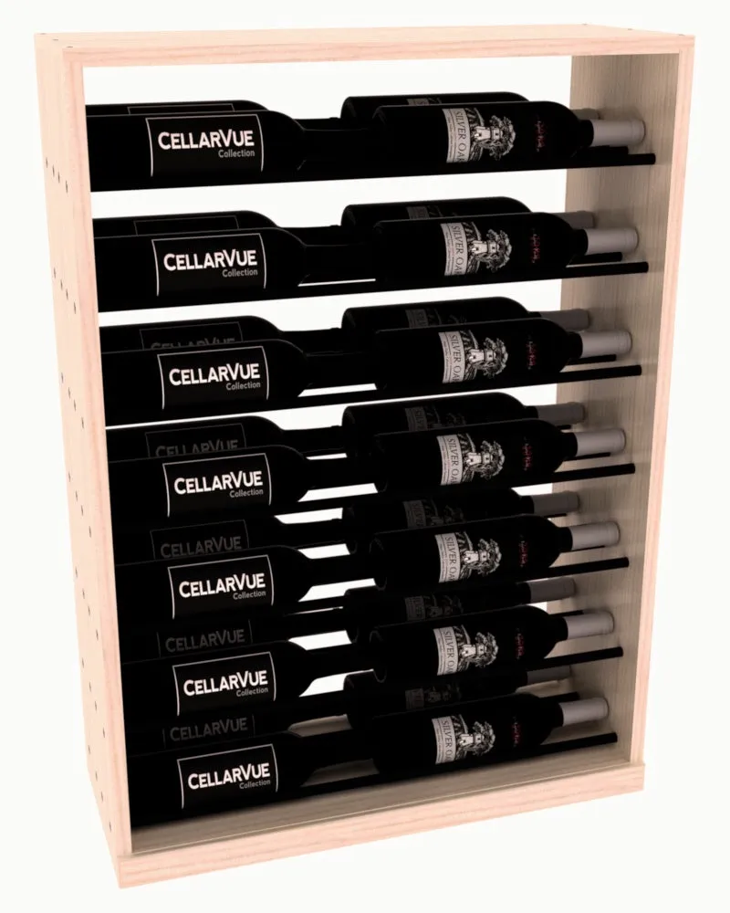 InstaCellar - 26" Horizontal Base Display - Black Metal Rods