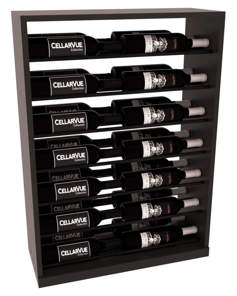 InstaCellar - 26" Horizontal Base Display - Black Metal Rods