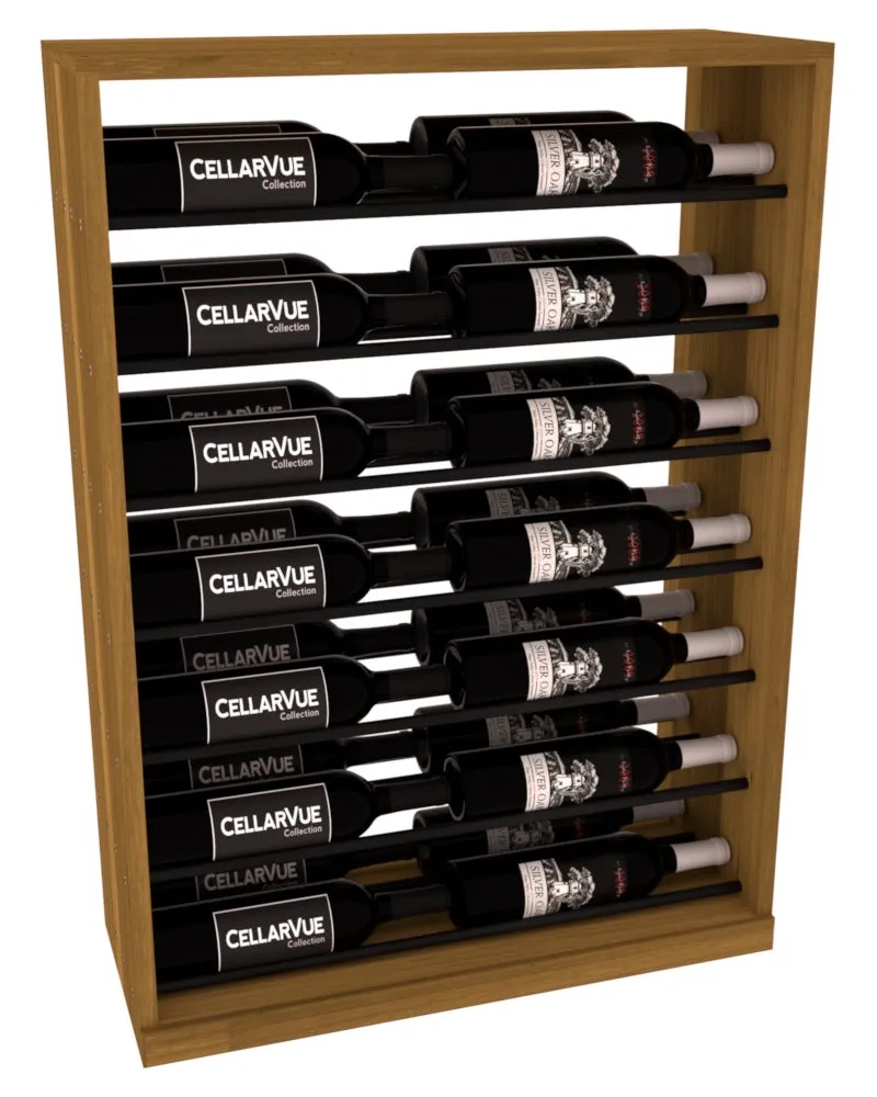 InstaCellar - 26" Horizontal Base Display - Black Metal Rods