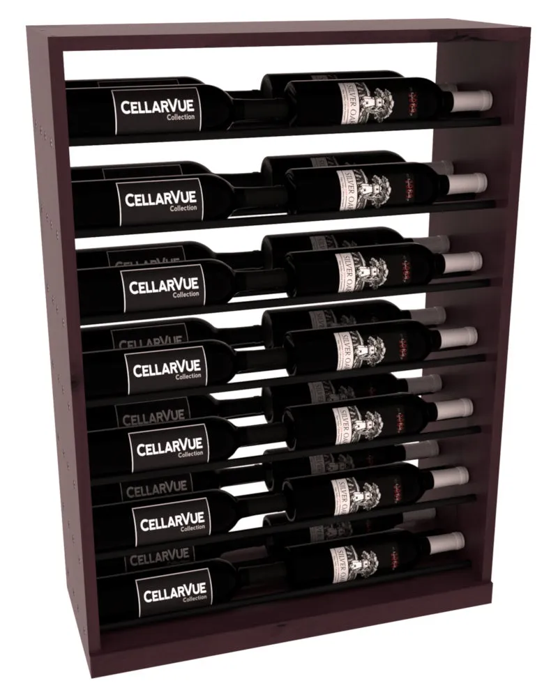 InstaCellar - 26" Horizontal Base Display - Black Metal Rods