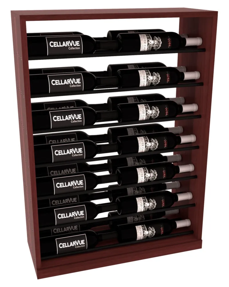 InstaCellar - 26" Horizontal Base Display - Black Metal Rods