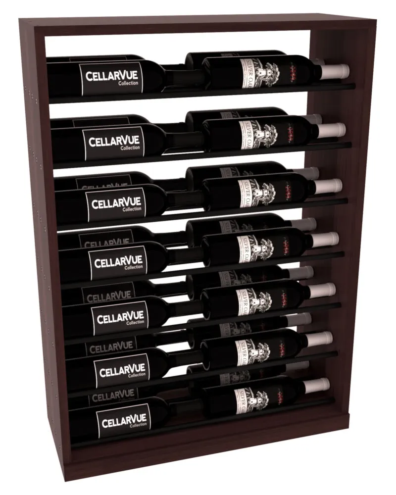 InstaCellar - 26" Horizontal Base Display - Black Metal Rods
