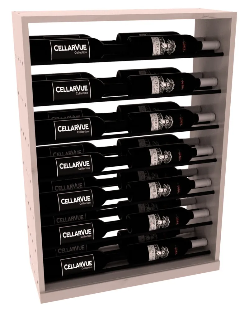 InstaCellar - 26" Horizontal Base Display - Black Metal Rods
