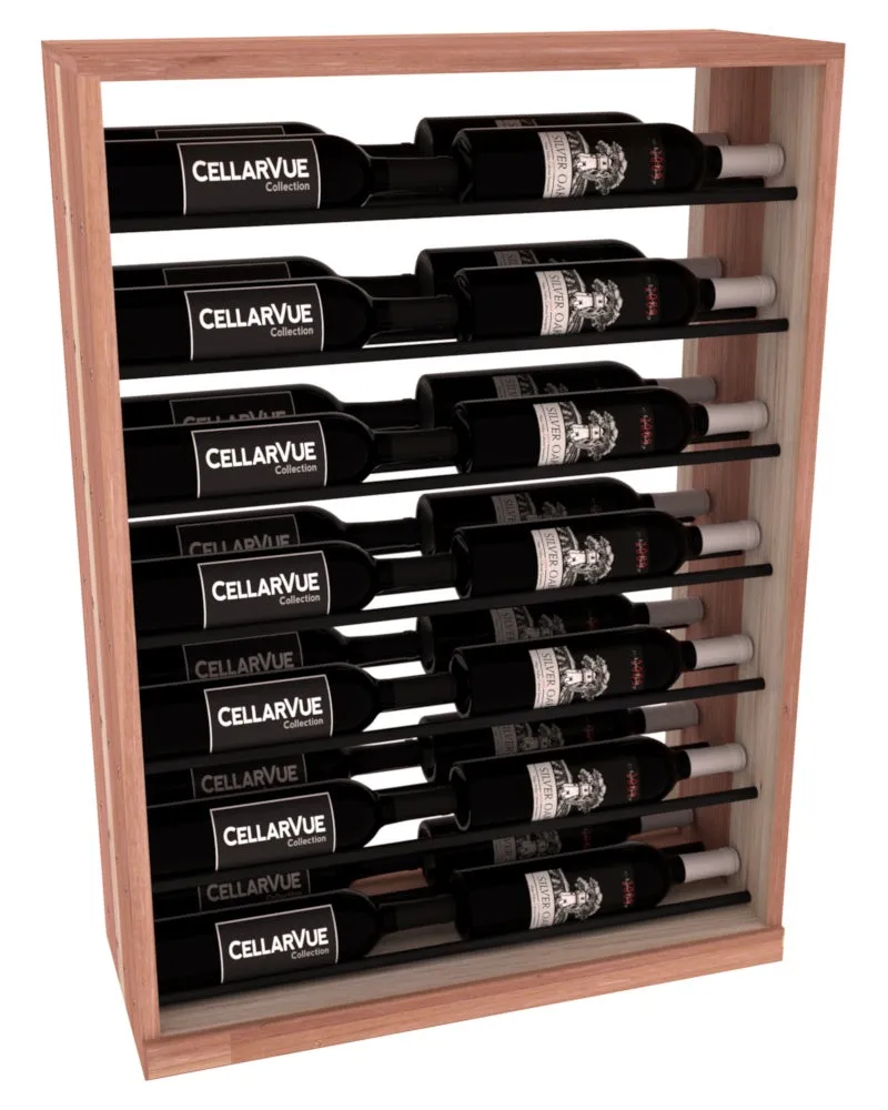 InstaCellar - 26" Horizontal Base Display - Black Metal Rods