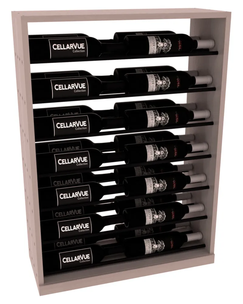 InstaCellar - 26" Horizontal Base Display - Black Metal Rods