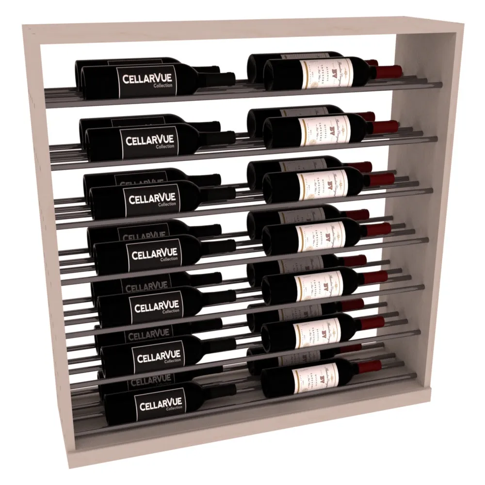InstaCellar - 35" Horizontal Base Display - Gunmetal Rods