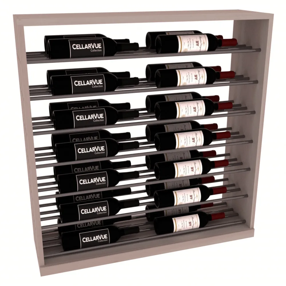 InstaCellar - 35" Horizontal Base Display - Gunmetal Rods