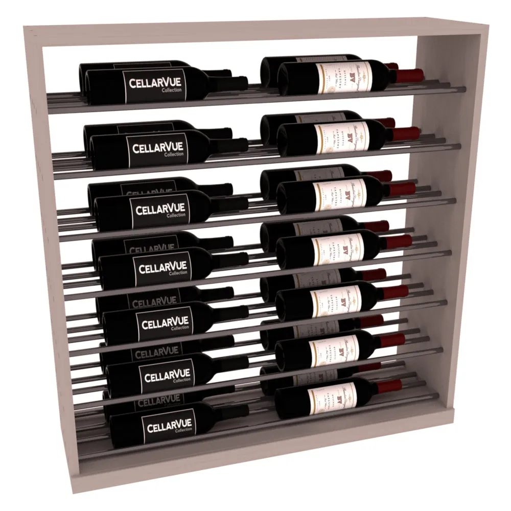 InstaCellar - 35" Horizontal Base Display - Gunmetal Rods