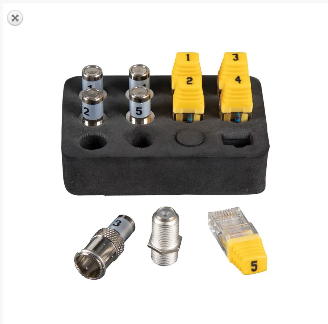 KLEIN TOOLS - Cable Tester Kit with Scout™ Pro 3 Tester, Remotes, Adapter and Battery - VDV501-851