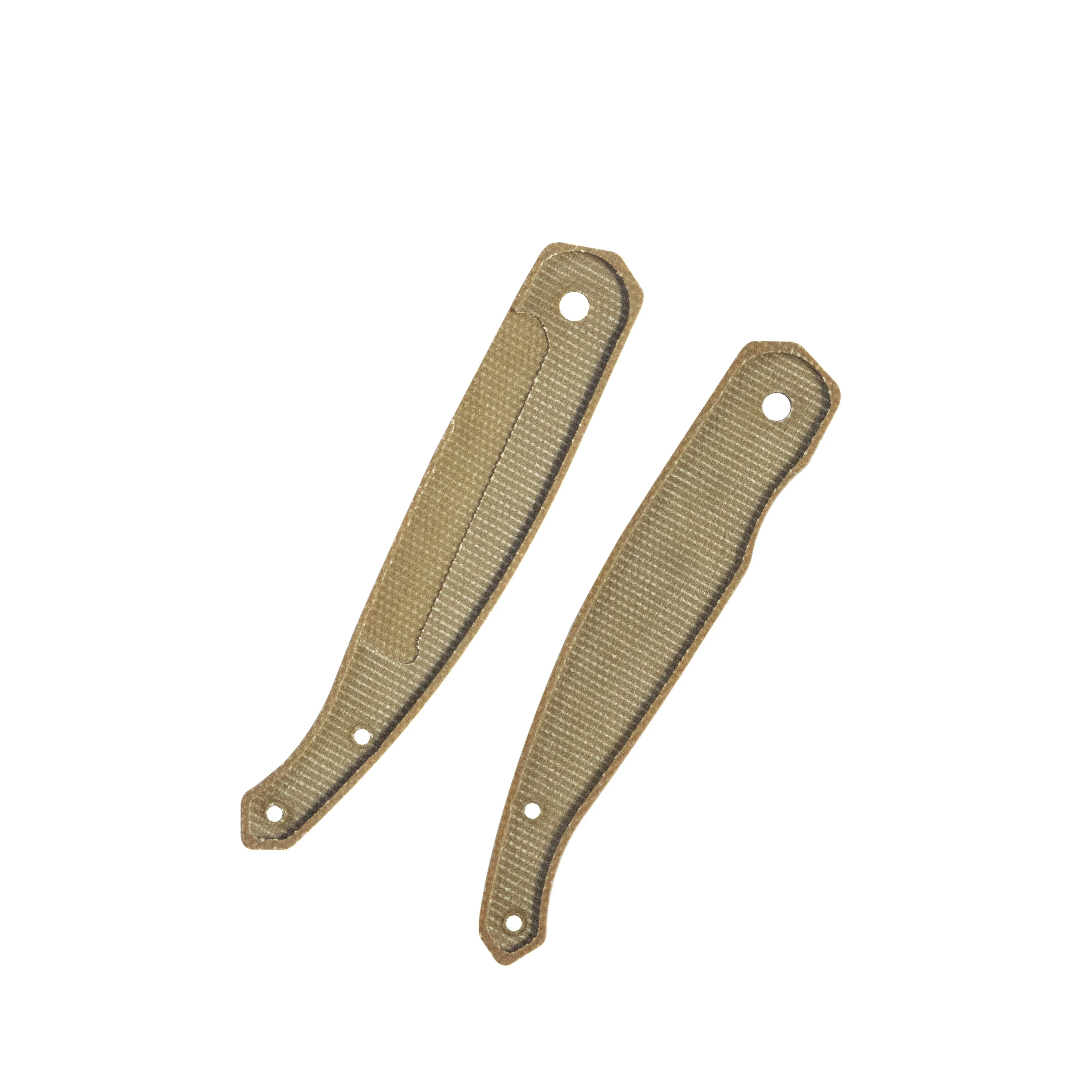Kubey Replacement Hardware Micarta Handle Scales for EDC Pocket Knives, No Screws Included, KH039