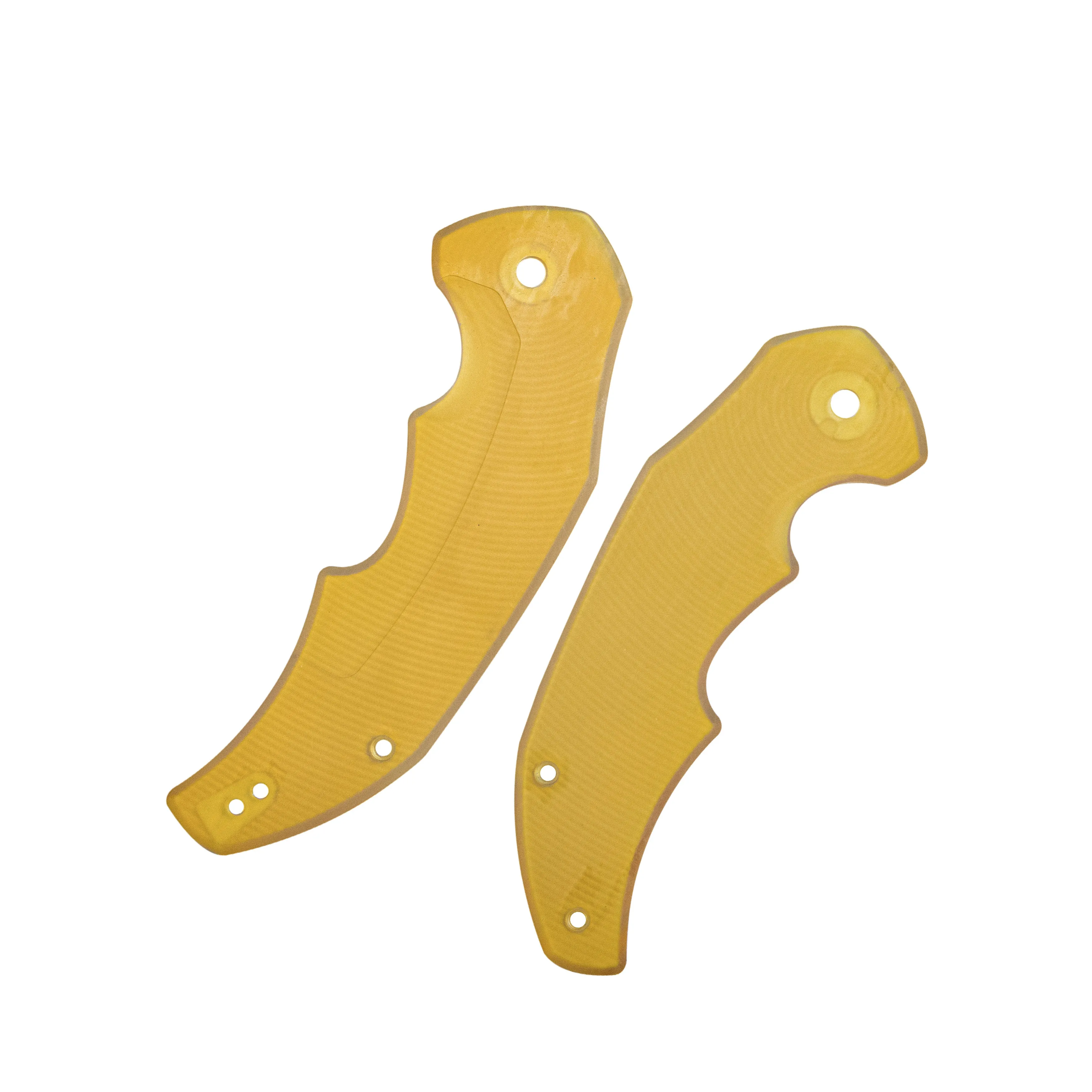 Kubey Replacement Hardware Ultem Handle Scales for EDC Pocket Knives, No Screws Included, KH040