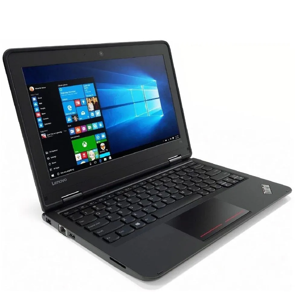 Lenovo ThinkPad 11E 3rd Gen Intel Celeron N3160 4GB 128GB 11.6" Windows 10 Pro (Refurbished)
