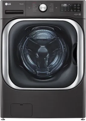 LG TurboWash Series WM8900HBA 29 Inch Smart Front Load Washer with 5.2 Cu. Ft. Capacity, TurboWash™ 2.0 Technology, AIDD™ Fabric Sensor, Smart Pairing™, ThinQ Technology, ColdWash™ Technology and Energy Star® Certified
