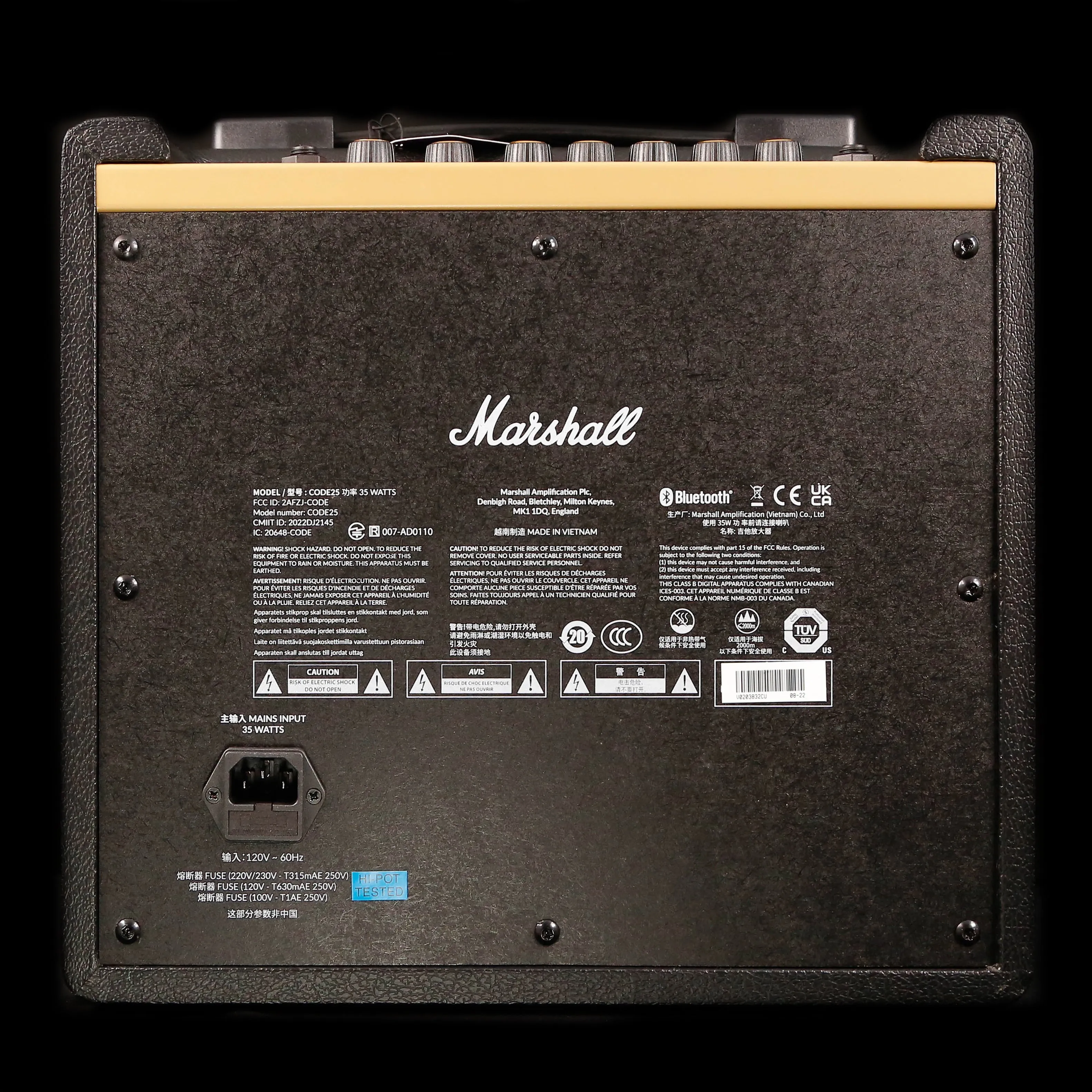 Marshall Code 25 25W 1x10'' Digital Combo Amp