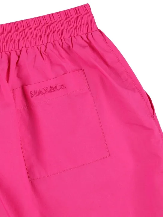 MAX&amp;Co.   Cotton poplin shorts w/bow 