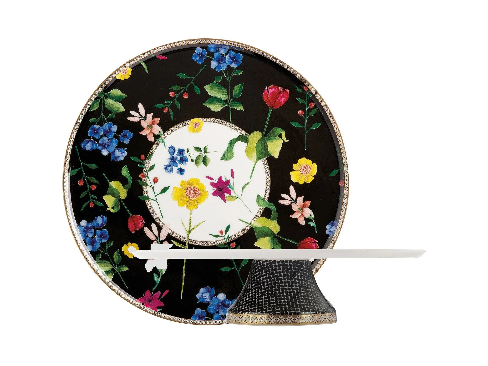 Maxwell & Williams Black Cakestand Contessa 1Pc