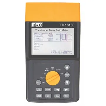 Meco TTR 8100 Transformer Turns Ratio Meter with PC Communication Software