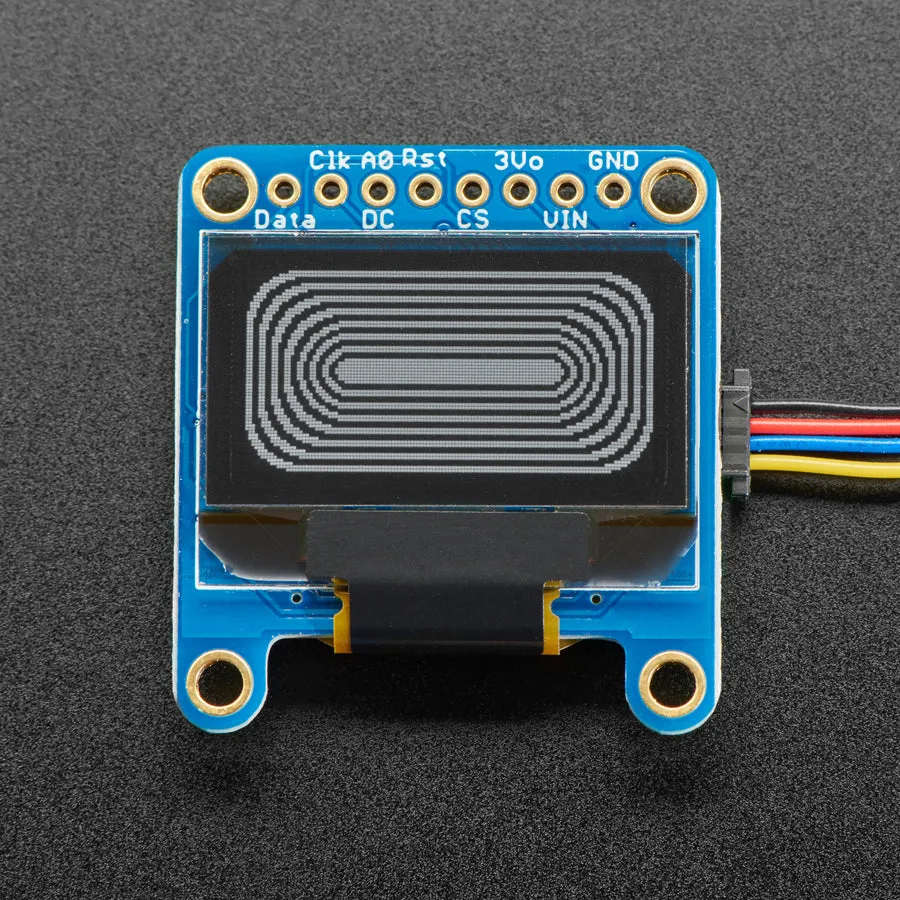 Monochrome 0.96" 128x64 OLED Graphic Display