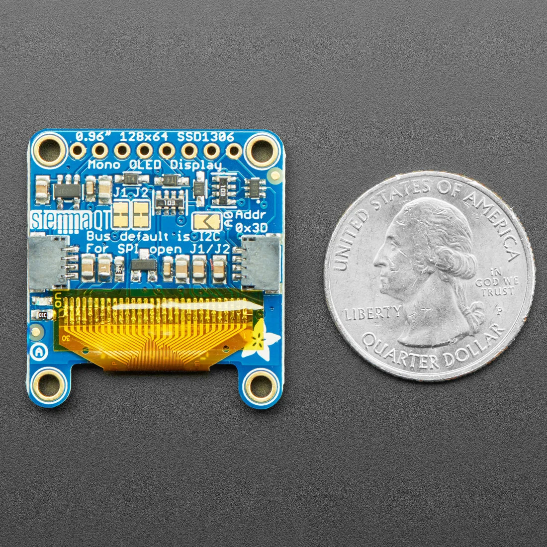 Monochrome 0.96" 128x64 OLED Graphic Display