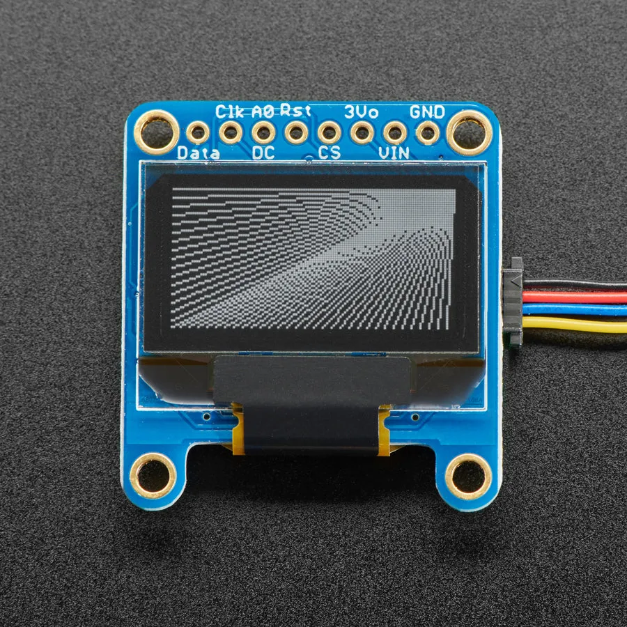 Monochrome 0.96" 128x64 OLED Graphic Display